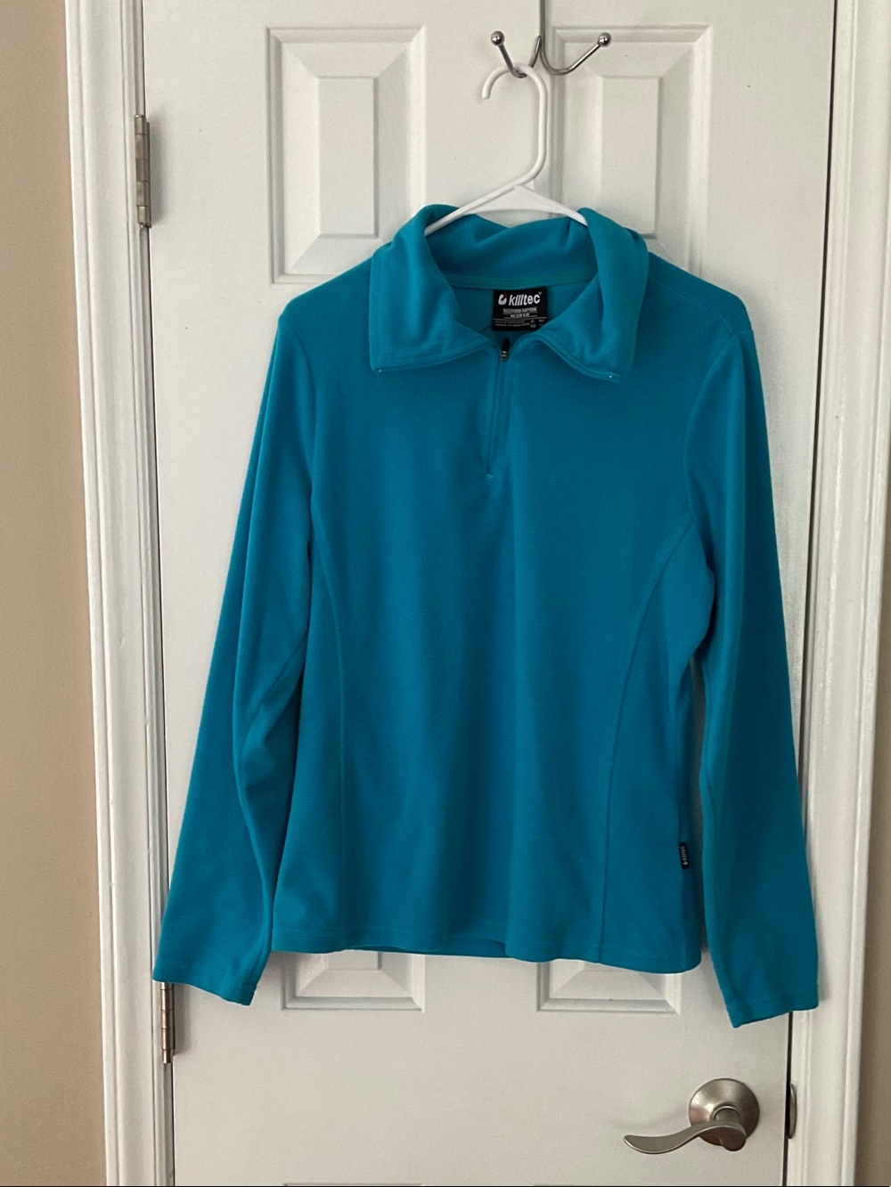 Kuhl Women's Teal Quarter-Zip Fleece Pullover